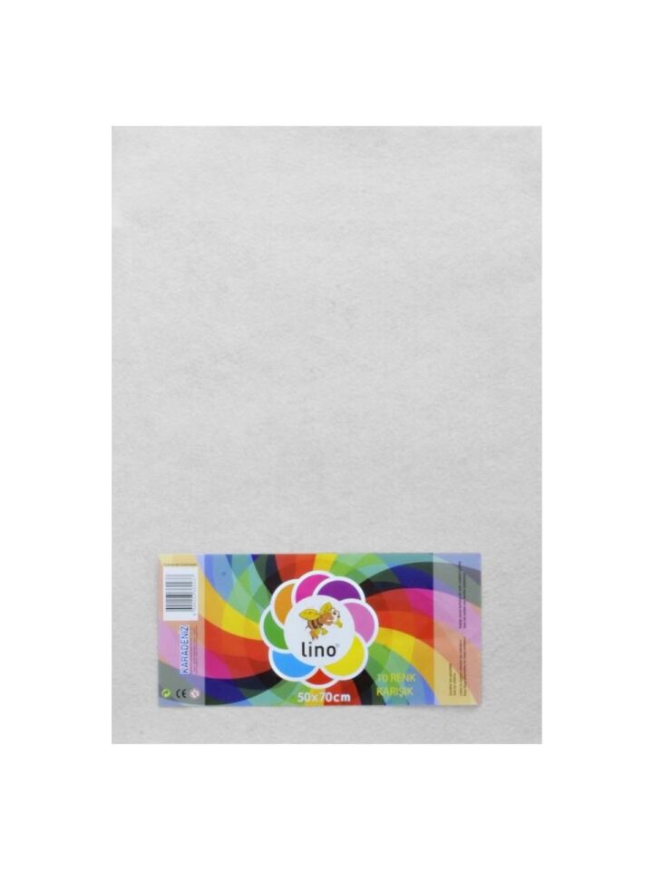 Lino Keçe 50x70 Beyaz