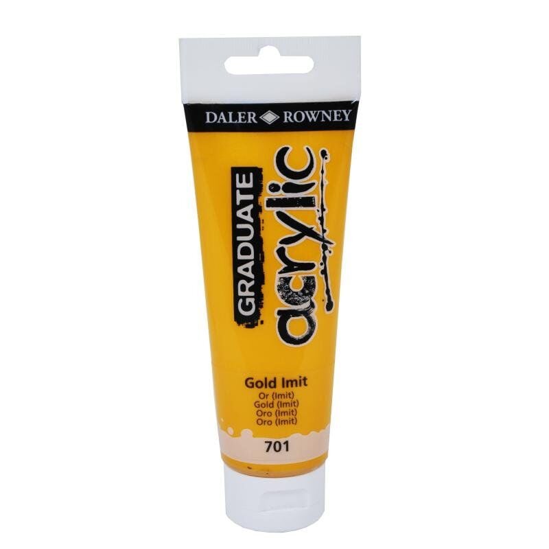 Daler Rowney Graduate Akrilik Boya Graduate Acrylic 120 Ml Gold Imit