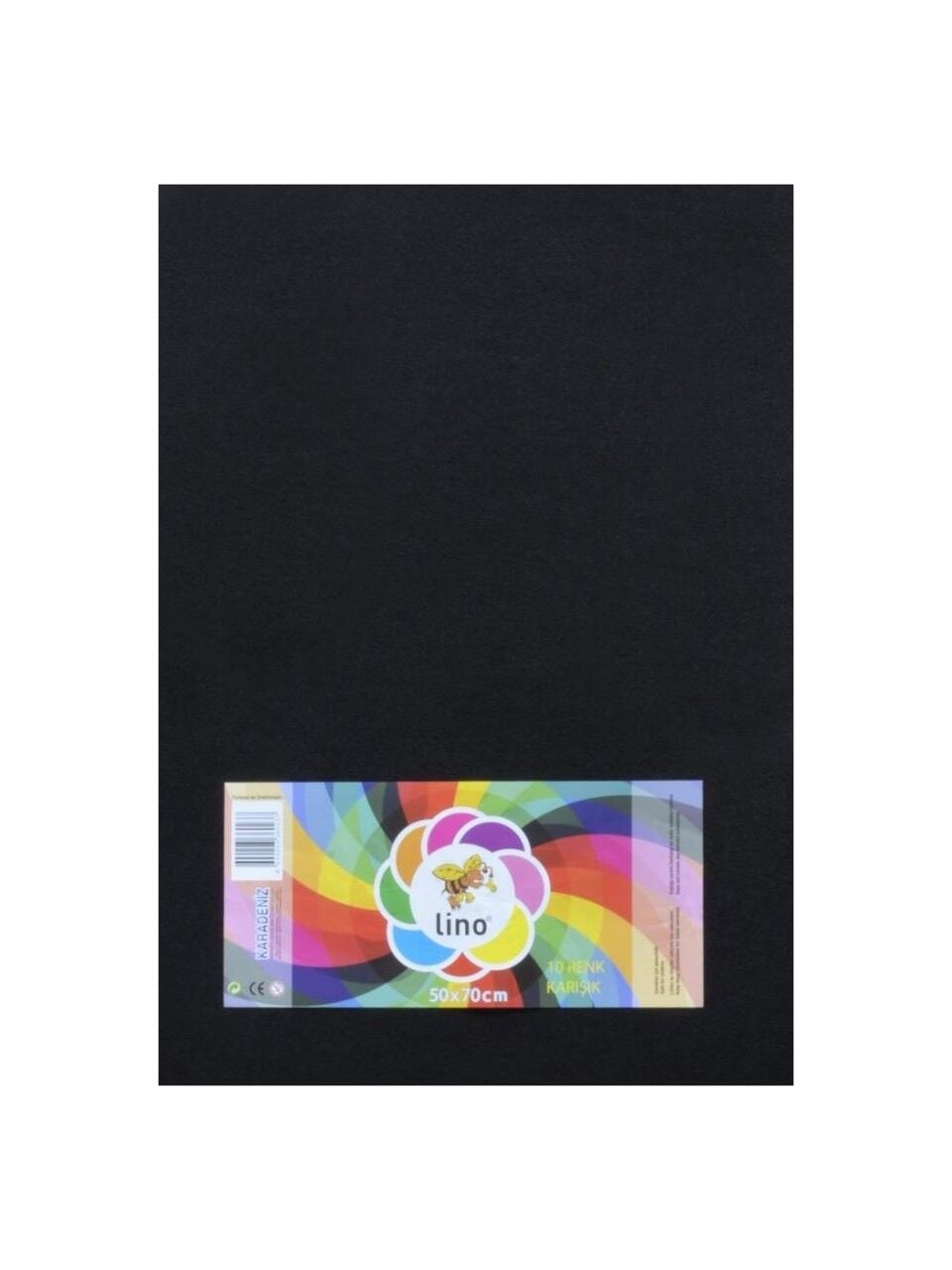 Lino Keçe 50x70 Siyah