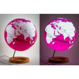 Gürbüz 33 Cm Işıklı Kırmızı Küre