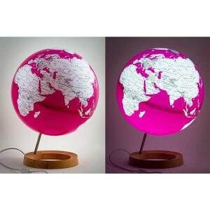 Gürbüz 33 Cm Işıklı Kırmızı Küre