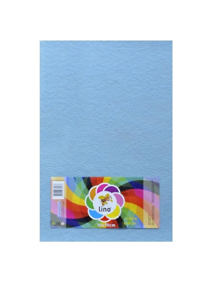 Lino Keçe 50x70 Mavi