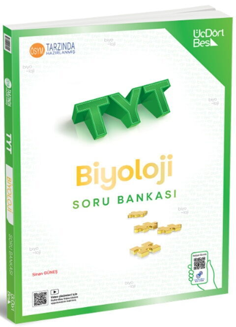 ÜçDörtBeş Tyt Biyoloji Soru Bankası