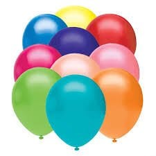 Balon Karışık Renkli 12'' 10 Lu Paket
