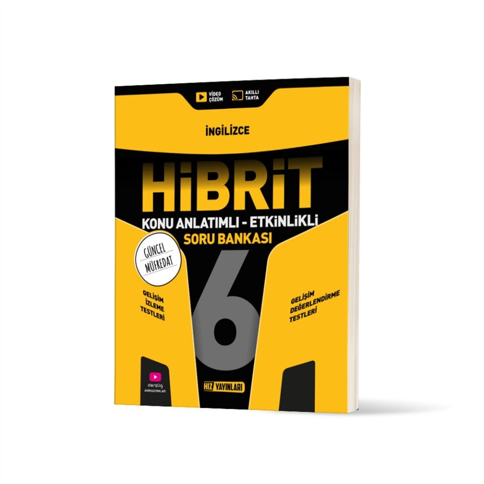 Hız 6 İngilizce Soru Bankası Hibrit
