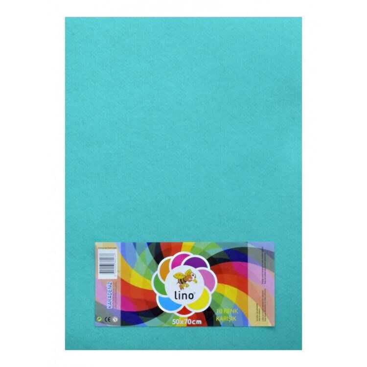 Lino Keçe 50x70 Yeşil