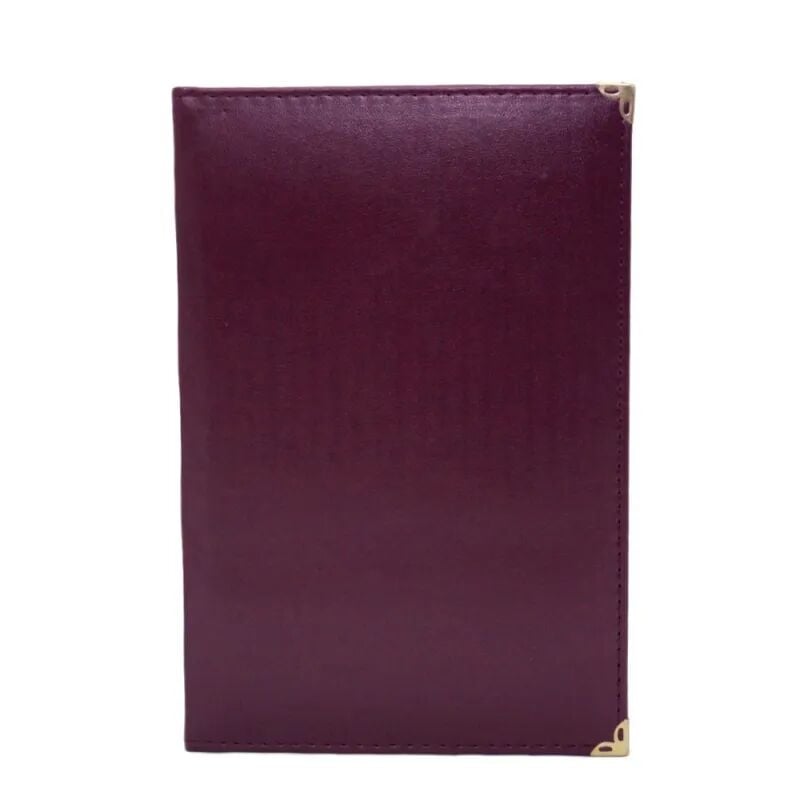Gürmat 17x24 Suni Deri Kapaklı Ciltli Defter Çizgili