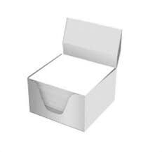 Gürmat 9x9 Küp Bloknot Beyaz
