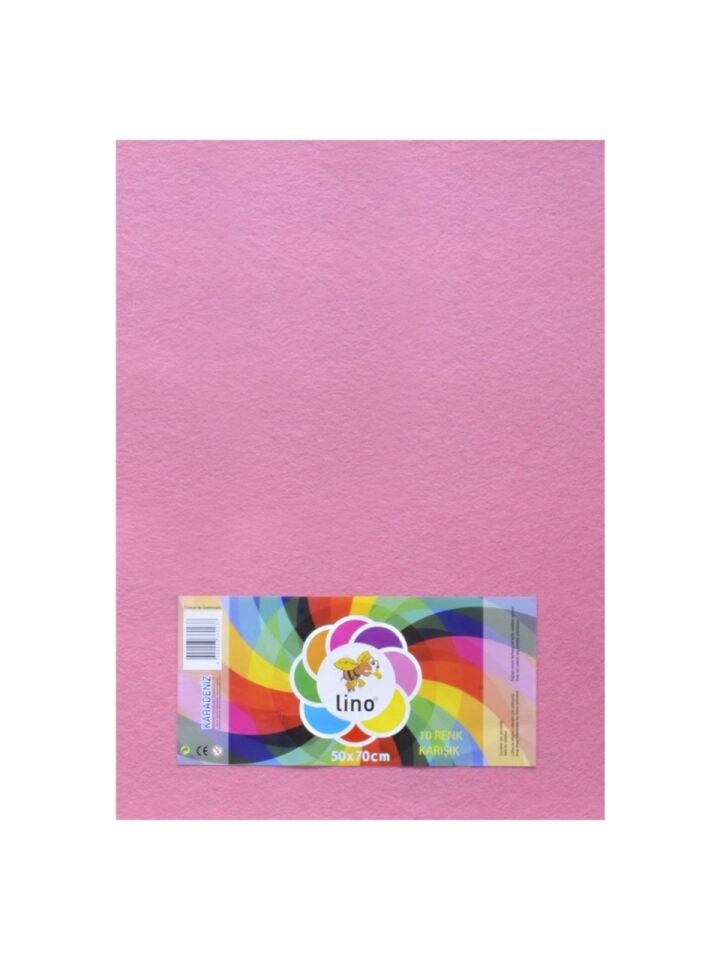 Lino Keçe 50x70 Pembe