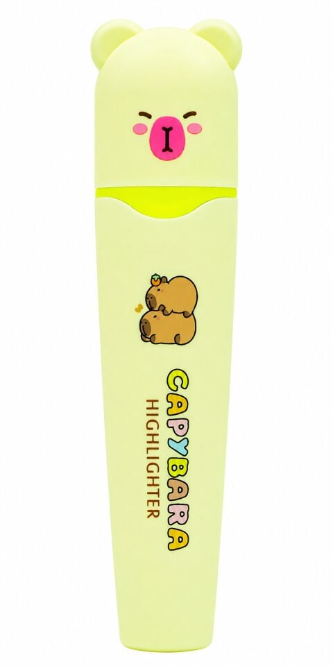 Taros Unick Color Capibara Pastel Fosforlu Kalem