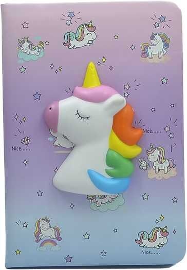 Taros Unick Color Puffy Animals Deri A5 Defter
