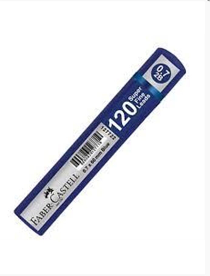 Faber-Castell Grip Min Soft 0.7 2B 60mm 120 Li Duman Mavi
