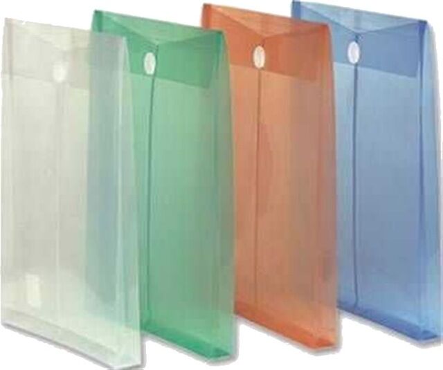 Comix Şeffaf Plastik Evrak Zarfı Körüklü F118