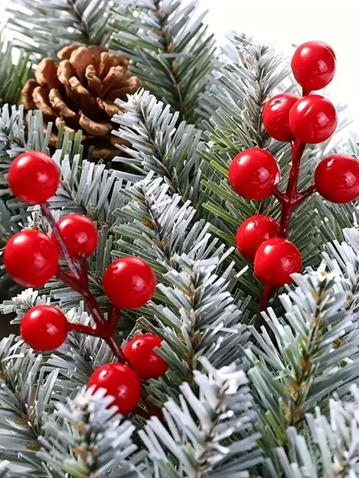 Astaş Dekoratif Berry Dal 85 Cm