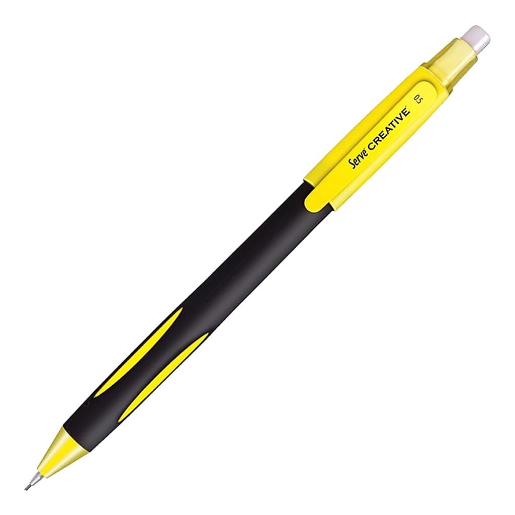 Serve Creatıve Mekanik Kurşun Kalem 05 Mm Sarı