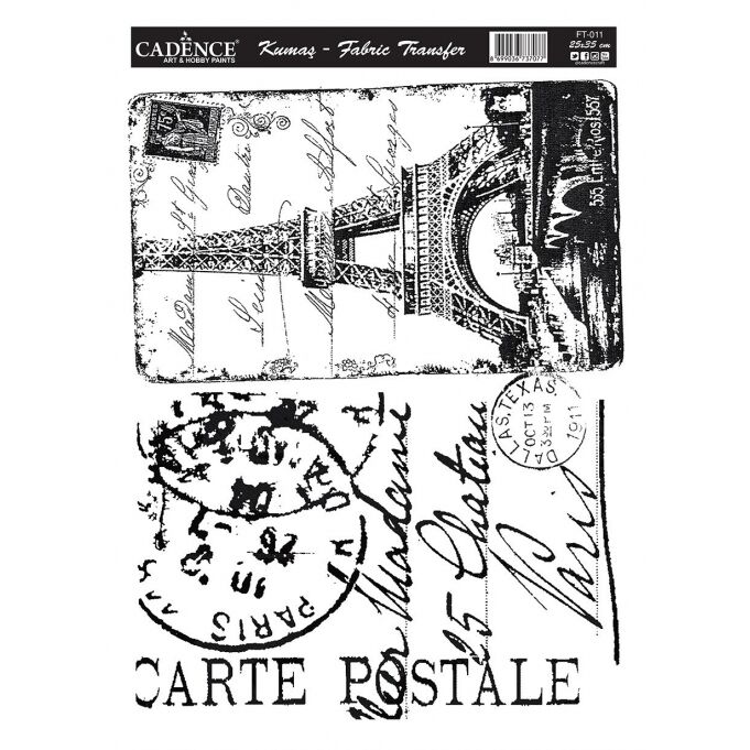 Cadence Kumaş Transfer Ft-011 25X35