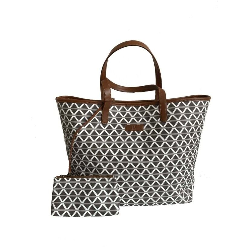 Minbag Marin Kol Çantası Koyu Gri