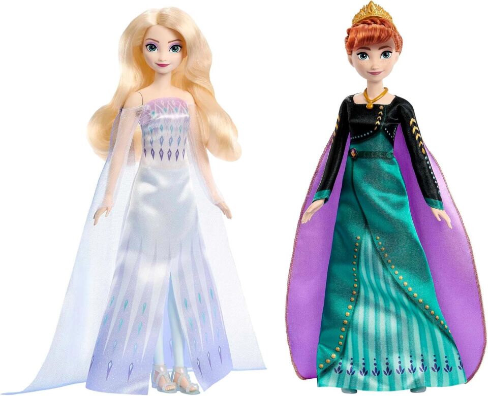 Disney Karlar Ükesi Prensesleri Anna Ve Elsa
