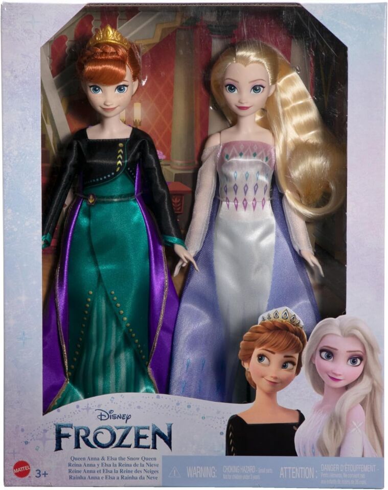Disney Karlar Ükesi Prensesleri Anna Ve Elsa
