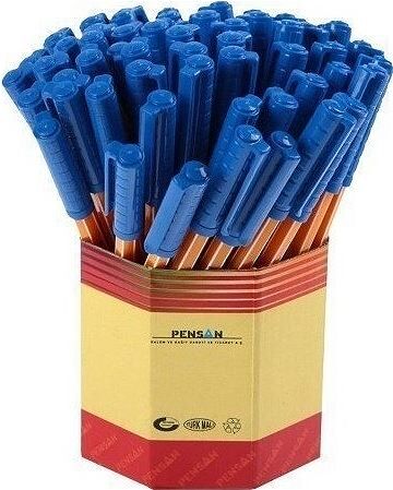 Pensan 1010 Tükenmez Kalem Mavi 60 Lı 1 Mm
