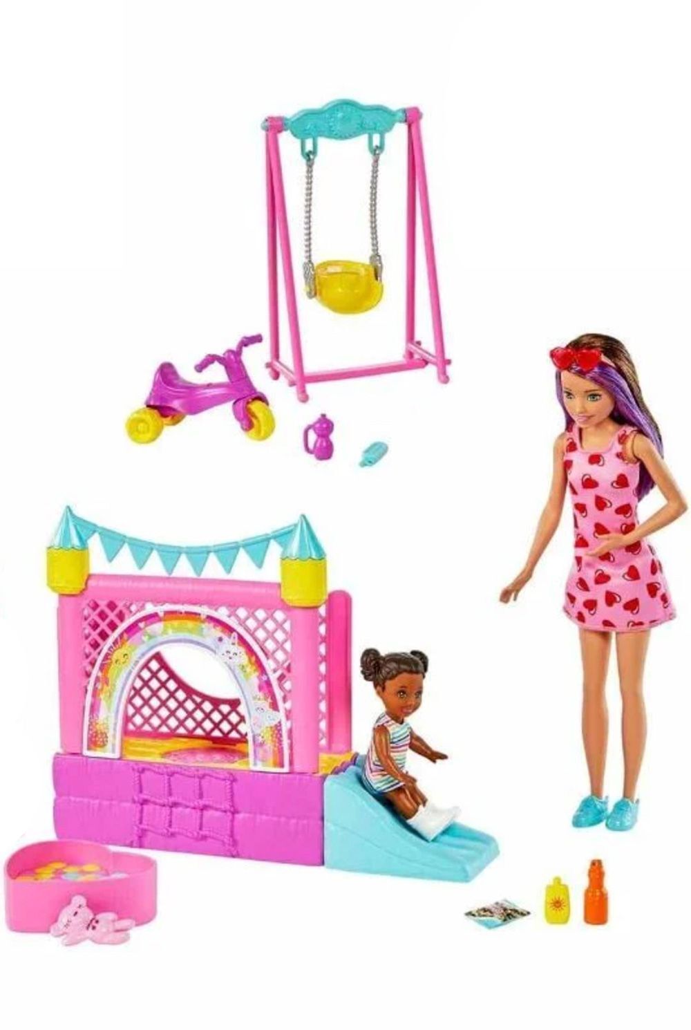 Barbie Bebek Bakıcısı Skipper Oyun Evi