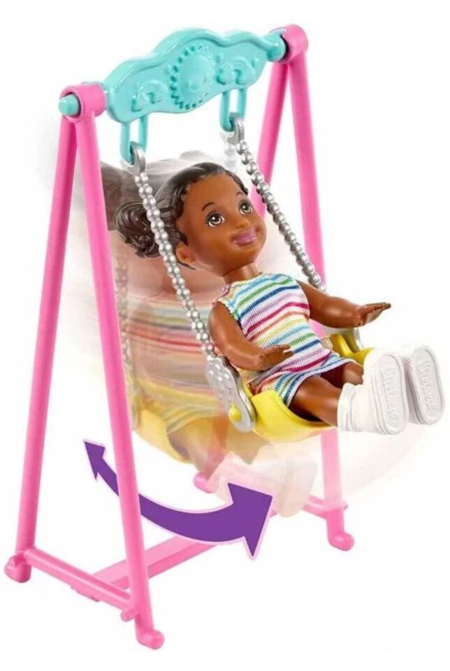 Barbie Bebek Bakıcısı Skipper Oyun Evi
