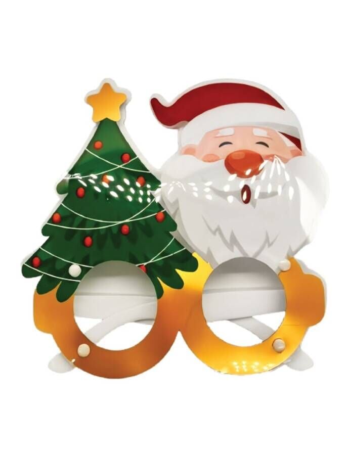 Astaş Noel Babali Pvc Gözlük