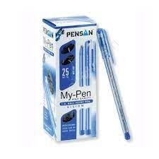 Pensan My-Pen Tükenmez Kalem Mavi 25 Li 1 Mm