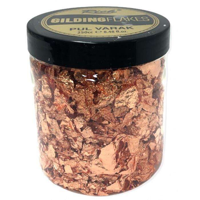 Rich Gilding Flakes Pul Varak Rose