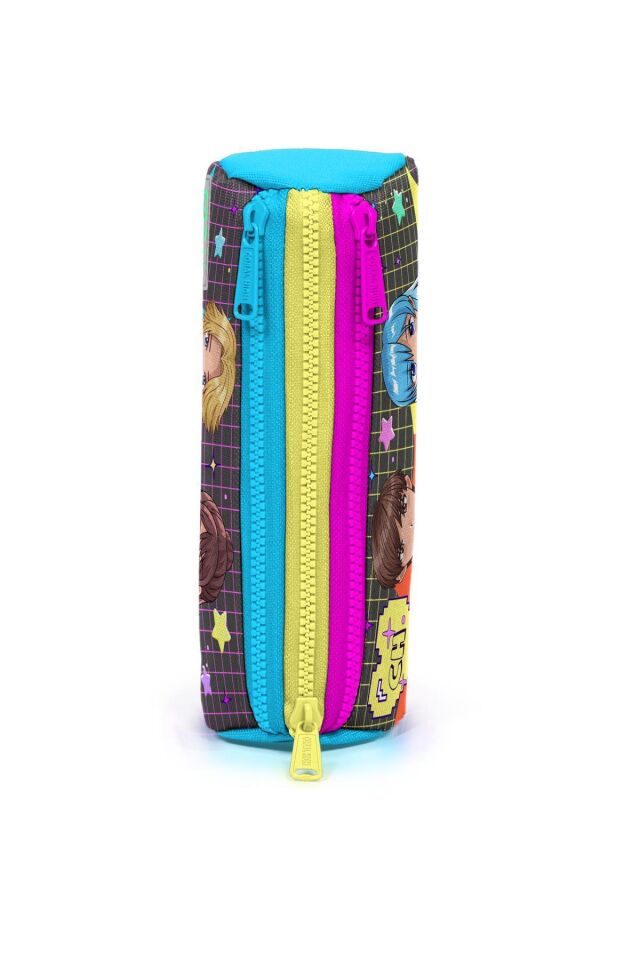 Yaygan Coral High Üç Bölmeli Kalem Çantası 22037