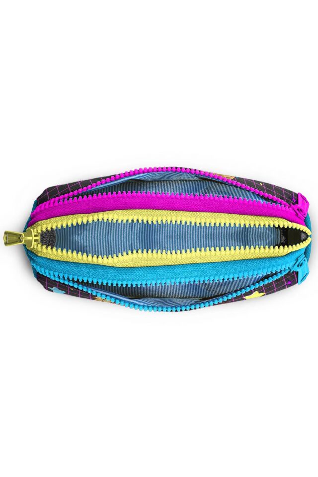 Yaygan Coral High Üç Bölmeli Kalem Çantası 22037