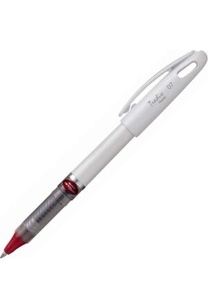 Pentel Enerjel 0.7 Mm Çelik Uclu Jel Roller Yedekli Kırmızı