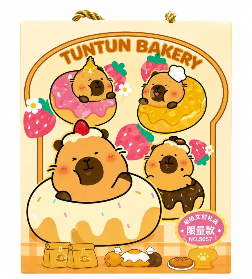 Taros Capybara Yaratıcı Hediye Kutusu
