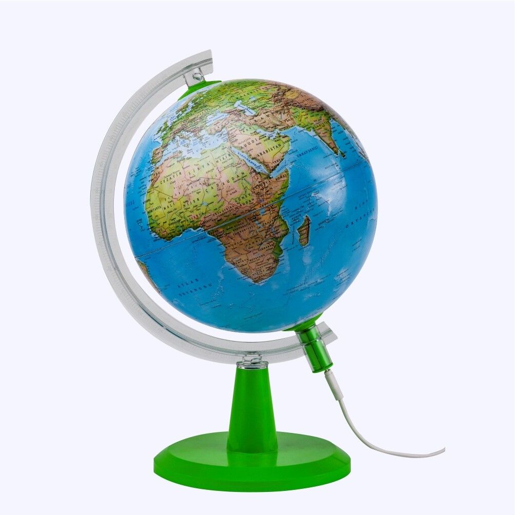 Gürbüz 26 Cm Mk Fiziki Küre Fiziki Siyasi Işıklı