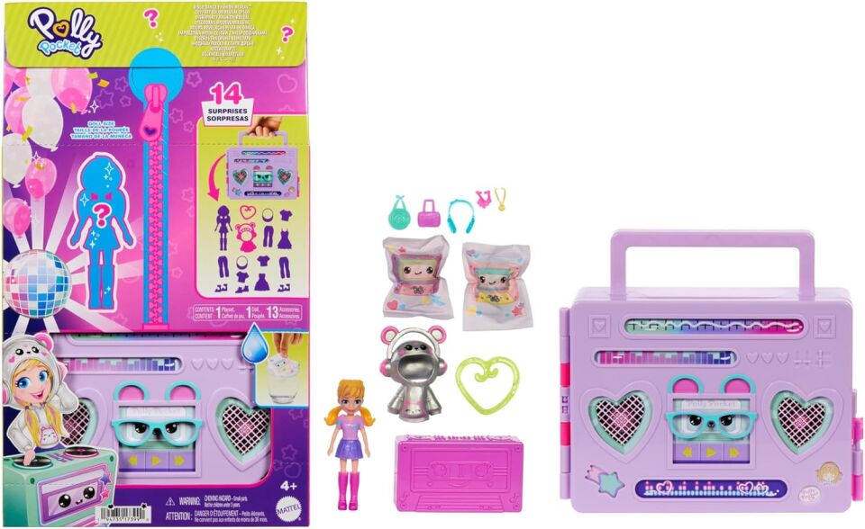 Polly Pocket Radyo Temalı Moda Eğlencesi Oyun Seti