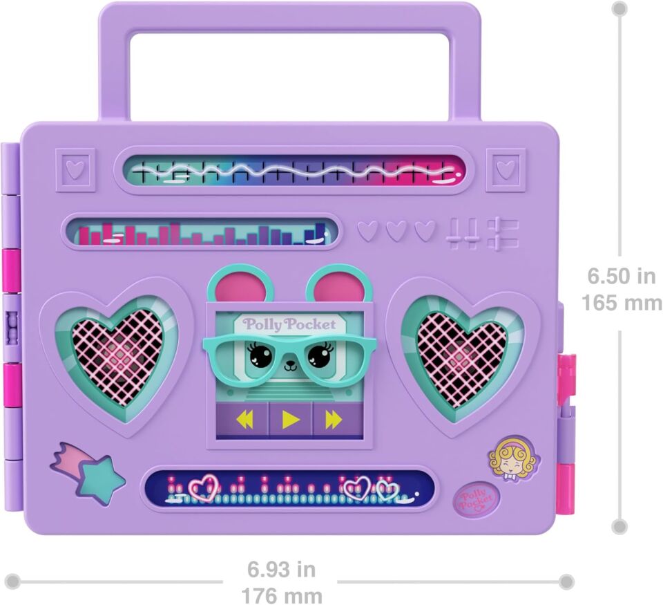 Polly Pocket Radyo Temalı Moda Eğlencesi Oyun Seti