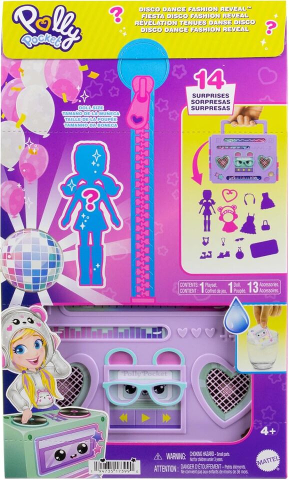 Polly Pocket Radyo Temalı Moda Eğlencesi Oyun Seti