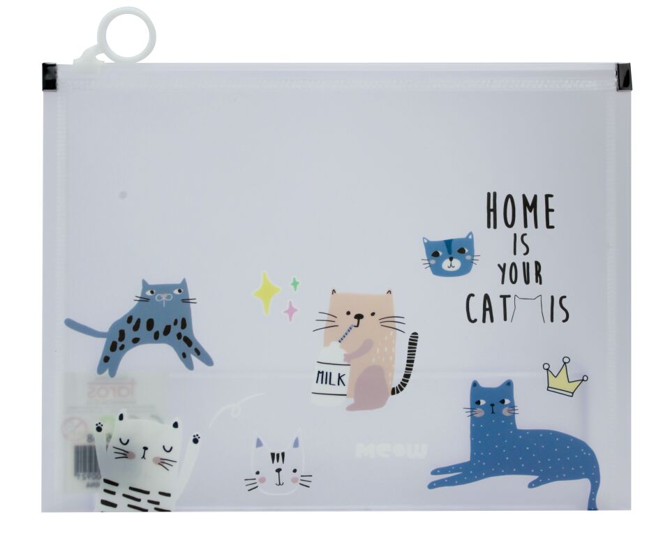 Taros Unick Color Cute Cat A5 Kilitli Dosya