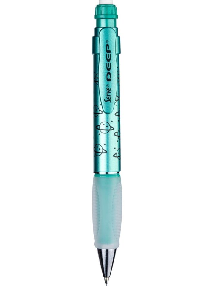 Serve Deep Mekanik Kurşun Kalem 07 Mm Desenli Metalik Yeşil