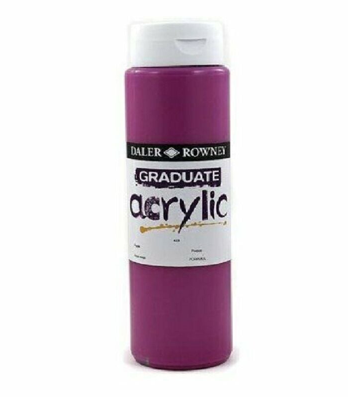 Daler Rowney Graduate Akrilik Boya Graduate Acrylic 500 Ml Metallic Pink
