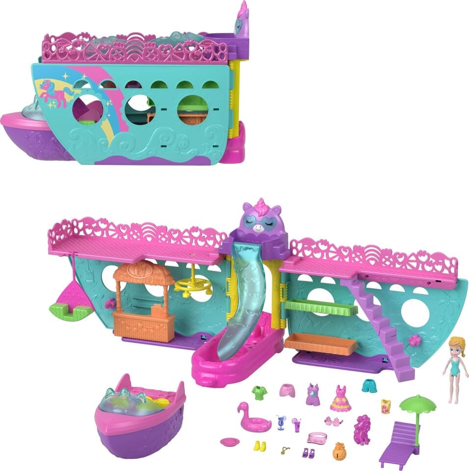 Polly Pocket Unicorn Bot Oyun Seti