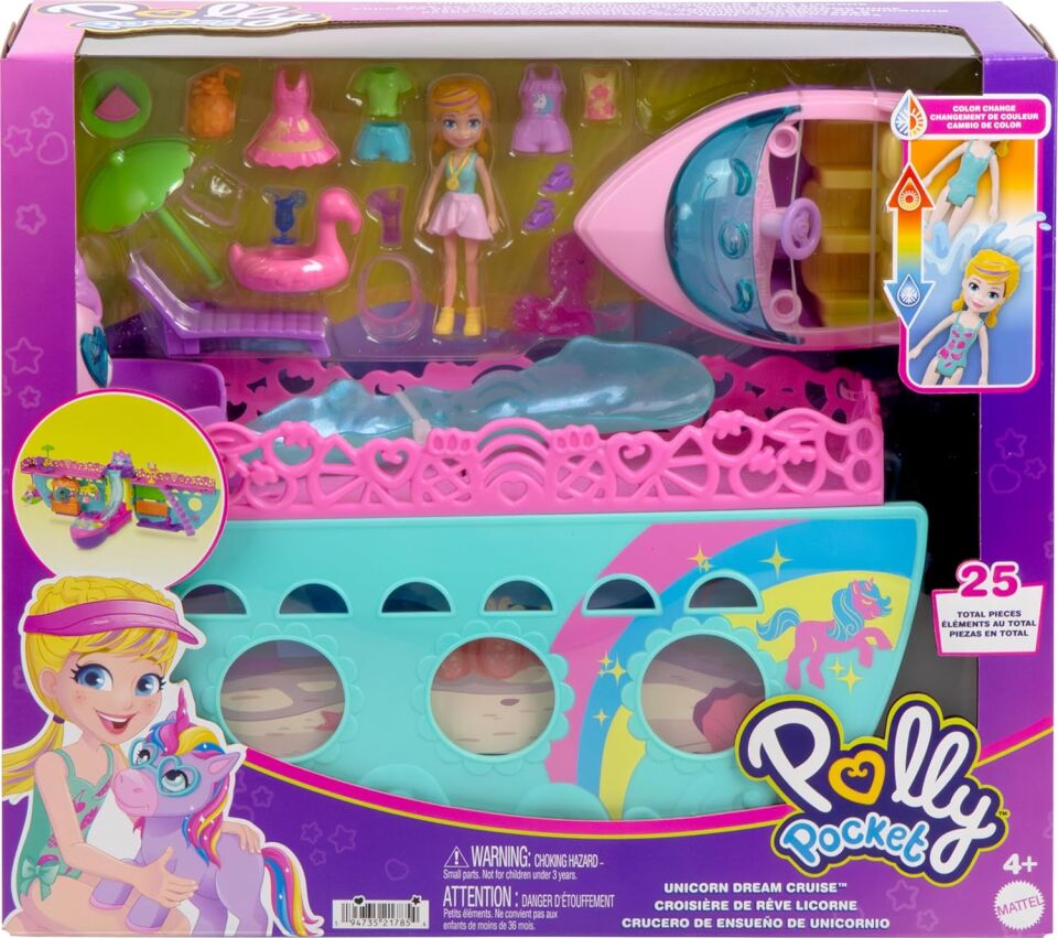 Polly Pocket Unicorn Bot Oyun Seti
