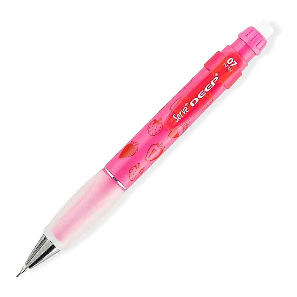 Serve Deep Mekanik Kurşun Kalem 0.7 Mm Fos Pempe Çilek