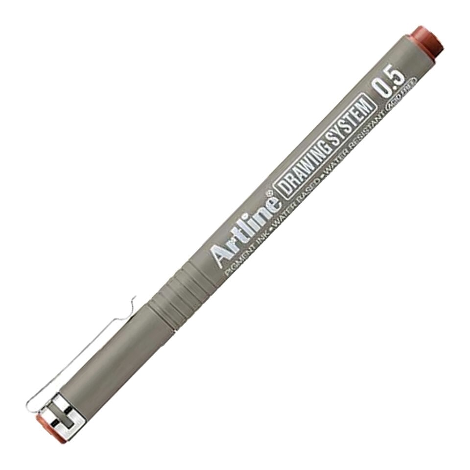 Artline Drawing System 0.5 Çizim Kalemi Uç:0,5 Mm Sepia
