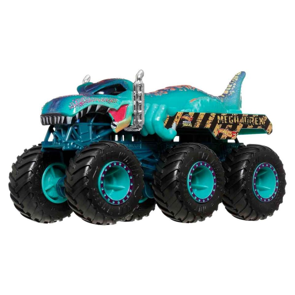 Mlt Hot Wheels Monster Trucks Shark Dinos Araçalar Paketi