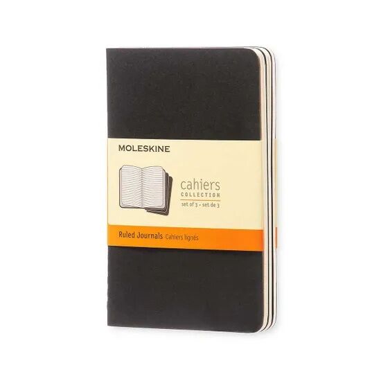 Moleskine Cahıer Jnls Lg Rul Black