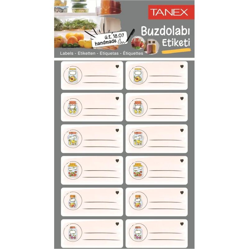 Tanex Mtc-404 Buzdolabı Etiket