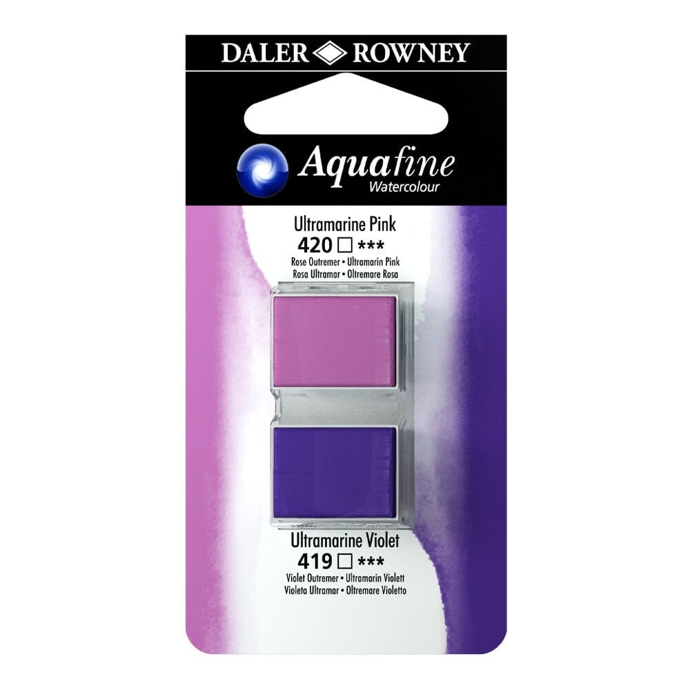 Daler Rowney Aquafıne Set 8 Ultramarine Pink