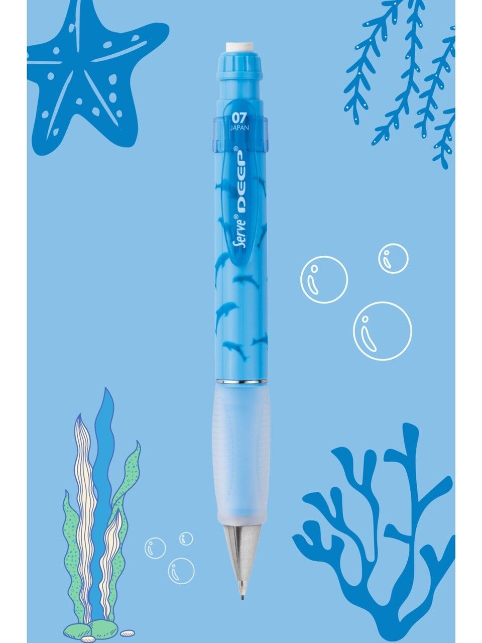 Serve Deep Mekanik Kurşun Kalem 07 Mm Dolphin
