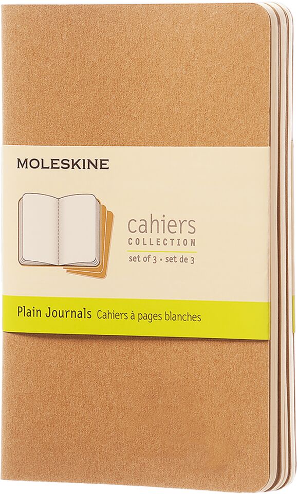 Moleskine Cahıer Jnls Pk Pla Kra Brown